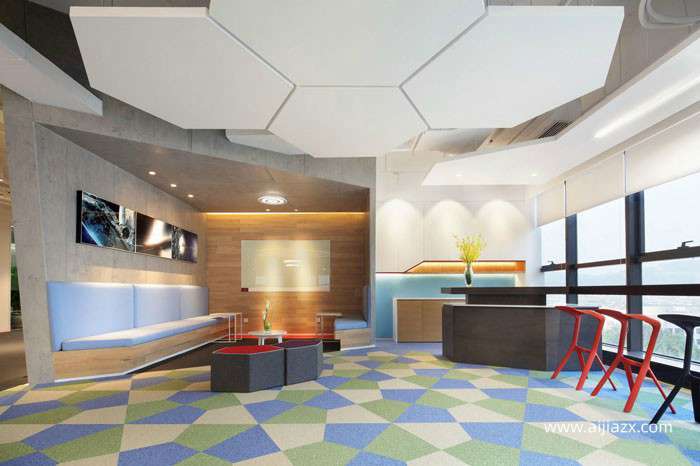 2100平米金融控股集團(tuán)裝修設(shè)計效果圖