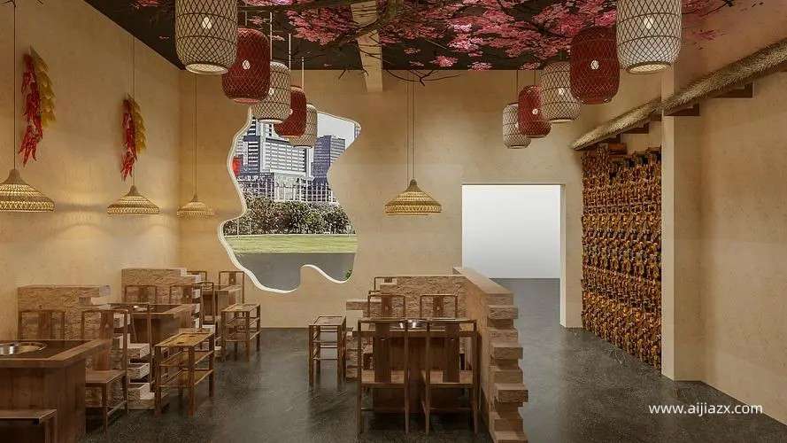 鄭州地鍋雞店裝修設計，打造店鋪的特色和品牌價值