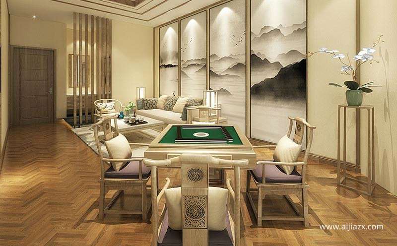 鄭州現(xiàn)代中式茶樓設(shè)計禪意空間文化