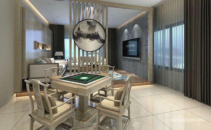 鄭州現(xiàn)代中式茶樓設(shè)計禪意空間文化