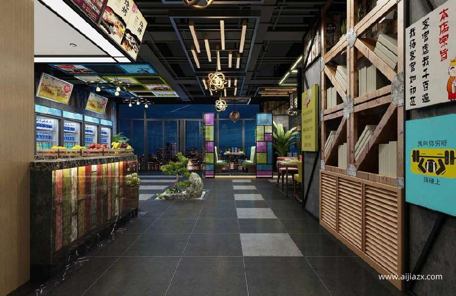 鄭州快餐店裝修設計,快餐店室內設計的重要性 鄭州快餐店裝修設計,快餐店室內設計的重要性