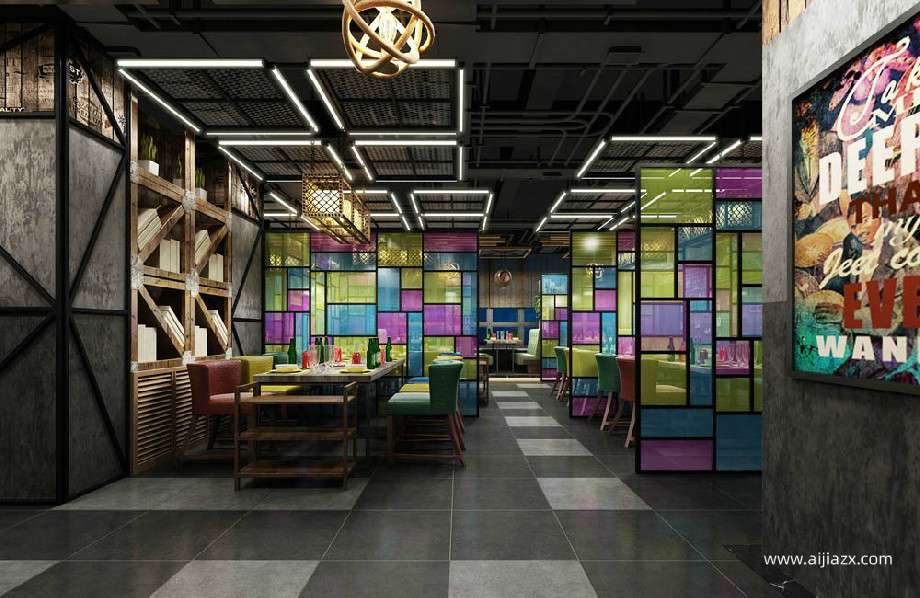 鄭州快餐店裝修設計,快餐店室內設計的重要性 鄭州快餐店裝修設計,快餐店室內設計的重要性