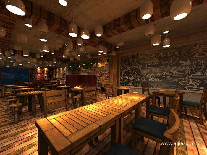 鄭州酒吧設計裝修效果圖 鄭州酒吧設計裝修效果圖