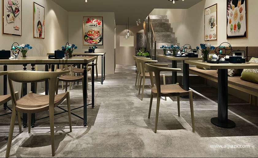 復(fù)古火鍋店設(shè)計(jì)裝修，工業(yè)風(fēng)火鍋店設(shè)計(jì)裝修