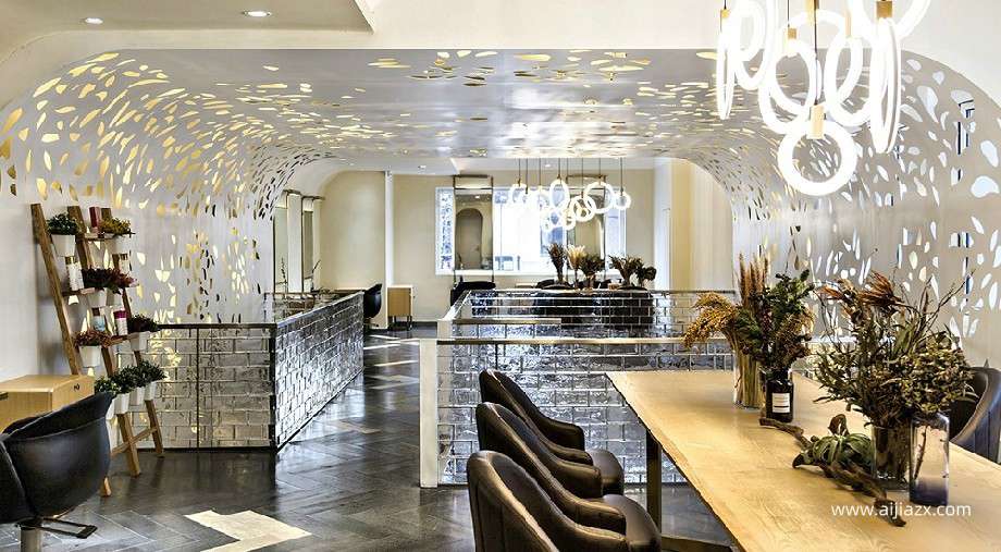 鄭州專業美發店裝修設計,專業發廊設計公司