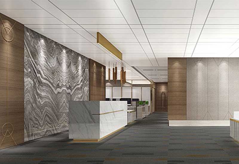 600平米現(xiàn)代辦公室裝修設(shè)計(jì)效果圖