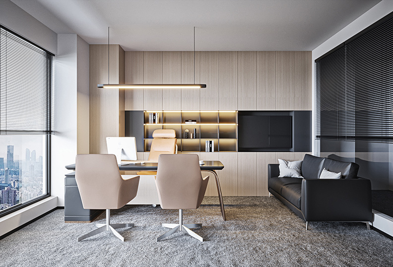 鄭州產(chǎn)業(yè)園區(qū)辦公室裝修設計效果圖