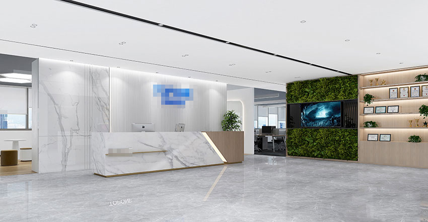 375平米鄭州辦公室裝修設(shè)計效果圖