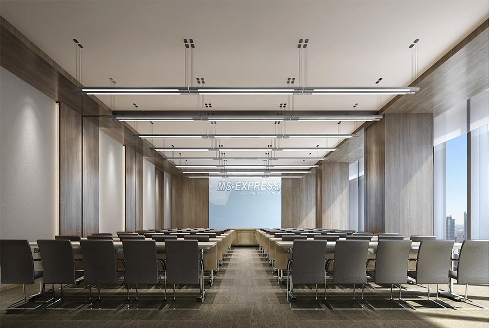 1300平米地產(chǎn)公司辦公樓設(shè)計(jì)效果圖