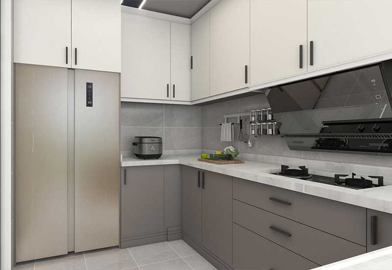 鄭州室內裝修設計：廚房瓷磚怎么選？防滑及 易清潔款式