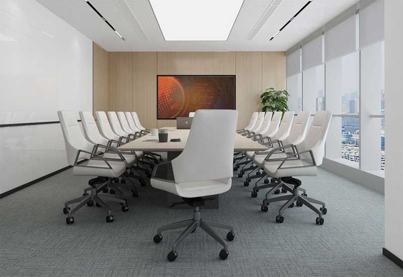 鄭州會議室裝修設計費：隔音效果及施工報價與材料選擇