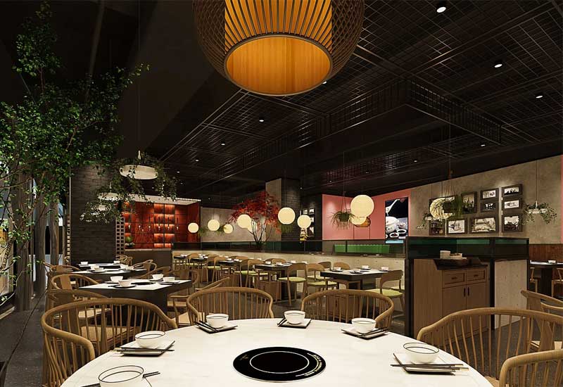 鄭州火鍋店裝修設計工期30天夠嗎？加急流程揭秘  