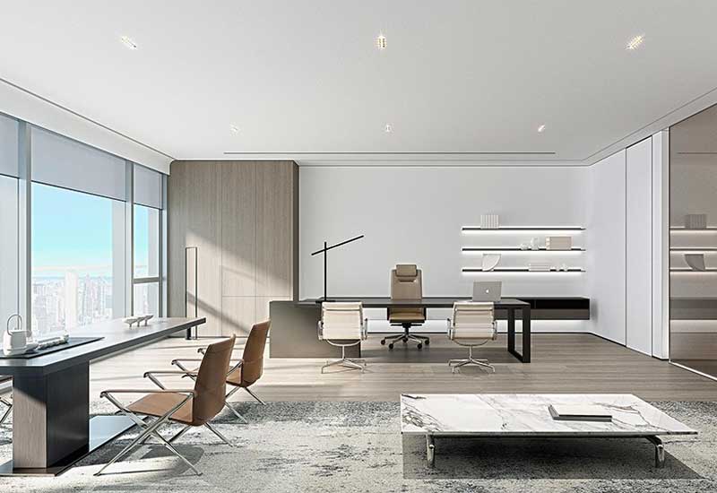 鄭州創(chuàng)意工作室辦公室設計費：藝術感及個性材料施工報價