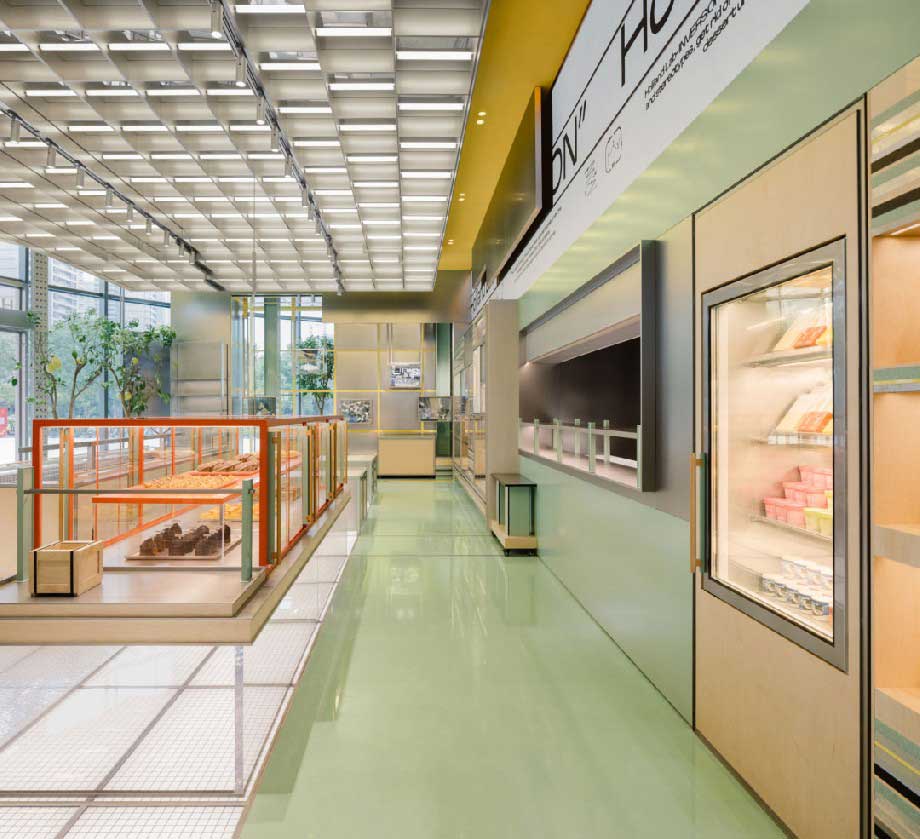 120平米面包店設計效果圖